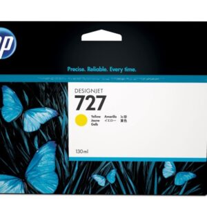 Tusz HP 727 oryginalny B3P21A yellow