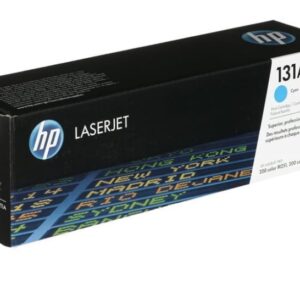 Toner HP CF211A oryginał HP 131A niebieski otwarte pudelko