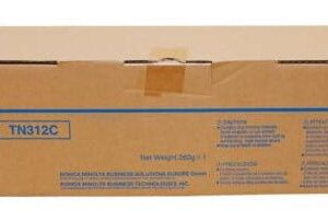 Konica Minolta Toner TN-312C Cyan 12k 8938708 - ZAMÓWIENIA ZA 2000 PLN = BON PALIWOWY 100 PLN