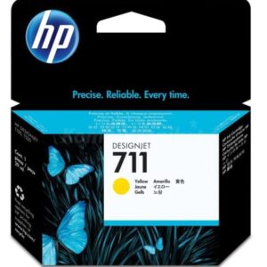Tusz HP CZ136A oryginał HP711x3 żółty Trójpack