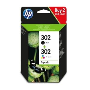 Tusze Oryginalne HP 302 (X4D37AE) dwupack