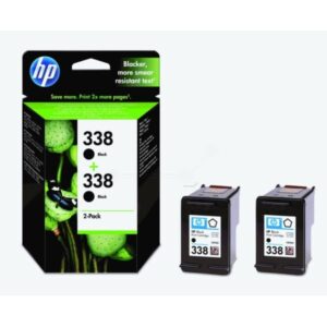 Tusz HP CB331EE oryginał HP 338 czarny dwupak