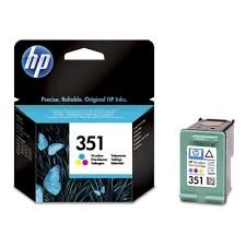 Tusz Oryginalny HP 351 (CB337EE) Kolorowy