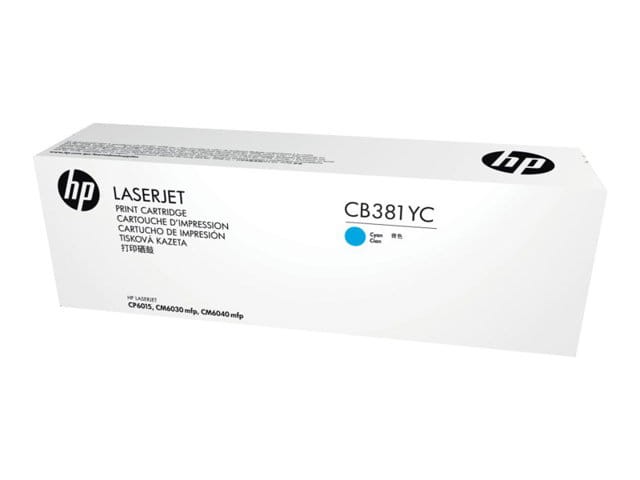HP Toner 381Y cyan corpo CB381YC