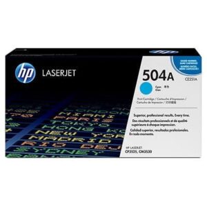 HP Toner 504A Cyan 7k CE251A