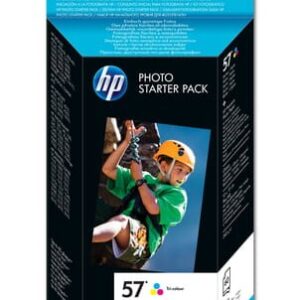 HP Ink 57 Color photo starter Pack + Papier Q7942AE