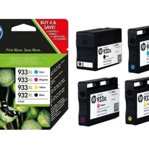 Zestaw tuszy HP C2P42AE oryginał HP 933XL CMYK - NISKA CENA - NO BOX