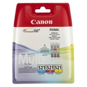Tusz Canon 2934B010 oryginał CLI521 CMY 3pack