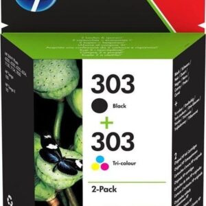 HP HP Tusz nr 303 dwupak 3YM92AE Czarny