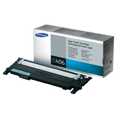 Toner Oryginalny Samsung CLT-C406S (ST984A) (Błękitny) OPEN BOX