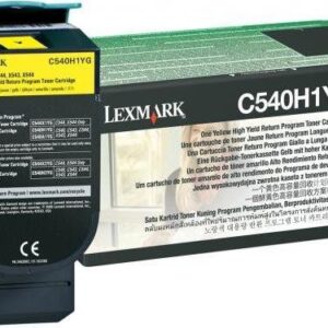 Toner Lexmark C540 Yellow 2k C540H1YG