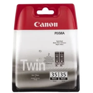 Tusze Oryginalne Canon PGI-35 (1509B029) (Czarne) (dwupak)