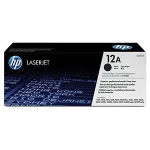 Toner HP Q2612A oryginał HP 12A czarny otwarte pudelko