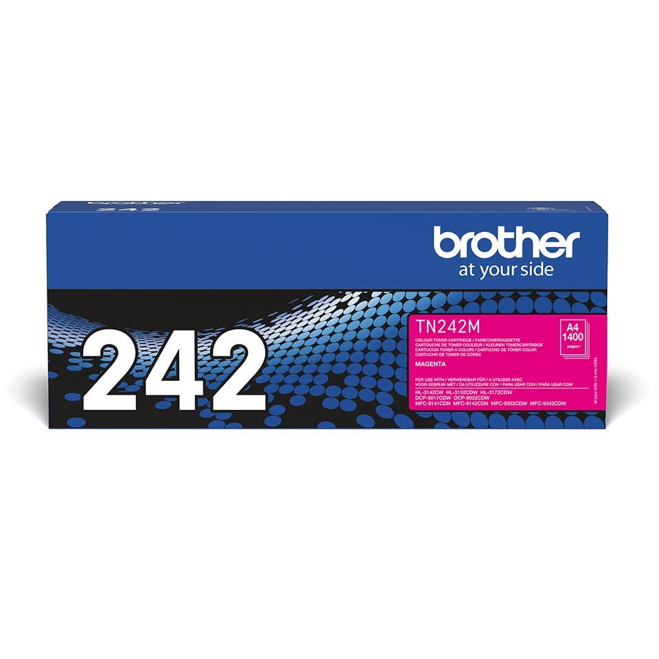 Brother TN-242M kaseta z tonerem Oryginalny Purpurowy