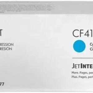 HP 410X Cyan LJ Toner Cart, CF411XC, CONTRACT (5,000 pages)