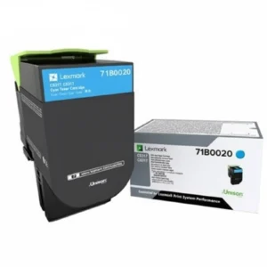 Toner Oryginalny Lexmark CX727 C (75B20C0) (Błękitny)